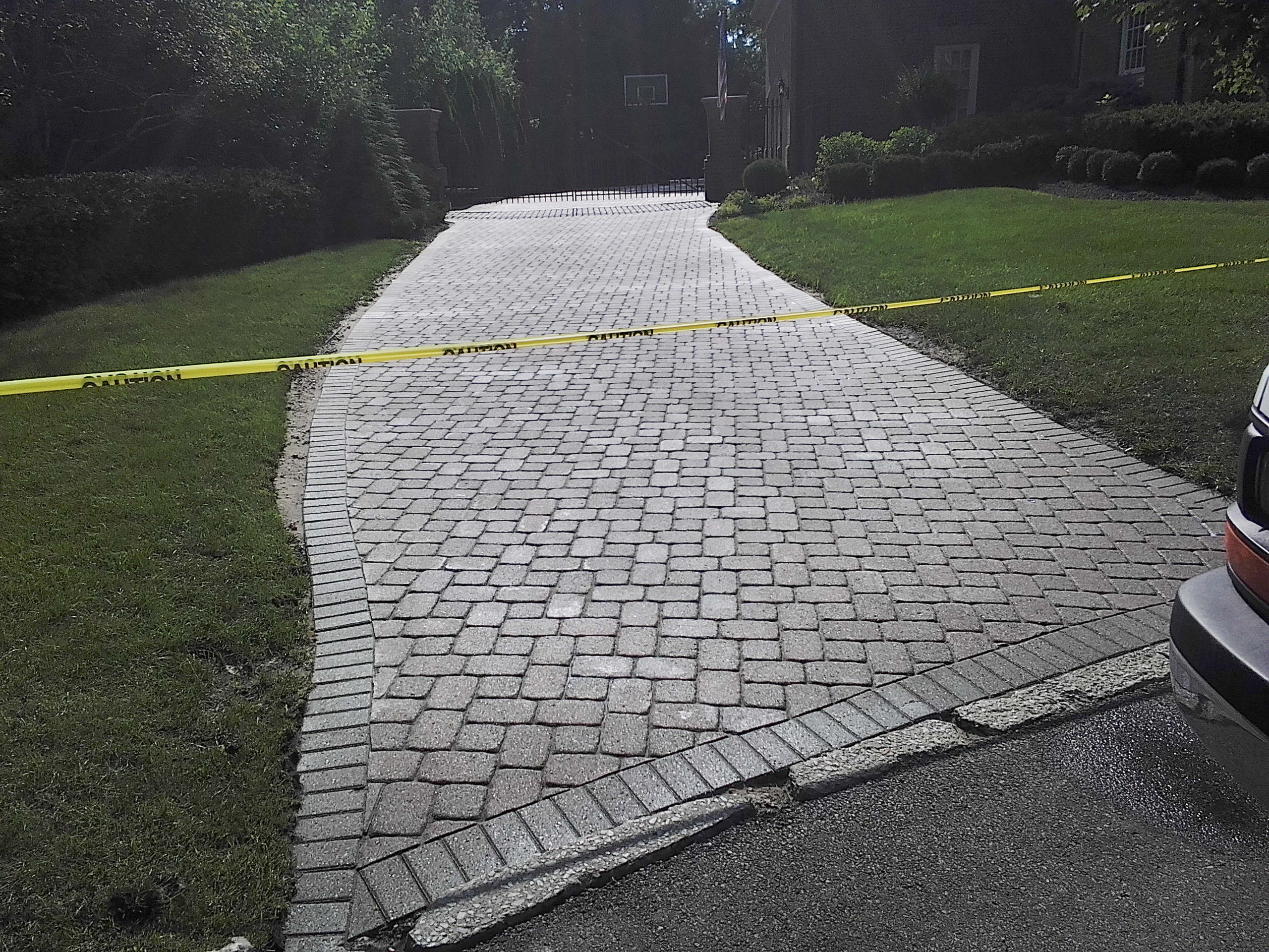 Paver Stone Driveway Repair New Albany Ohio
