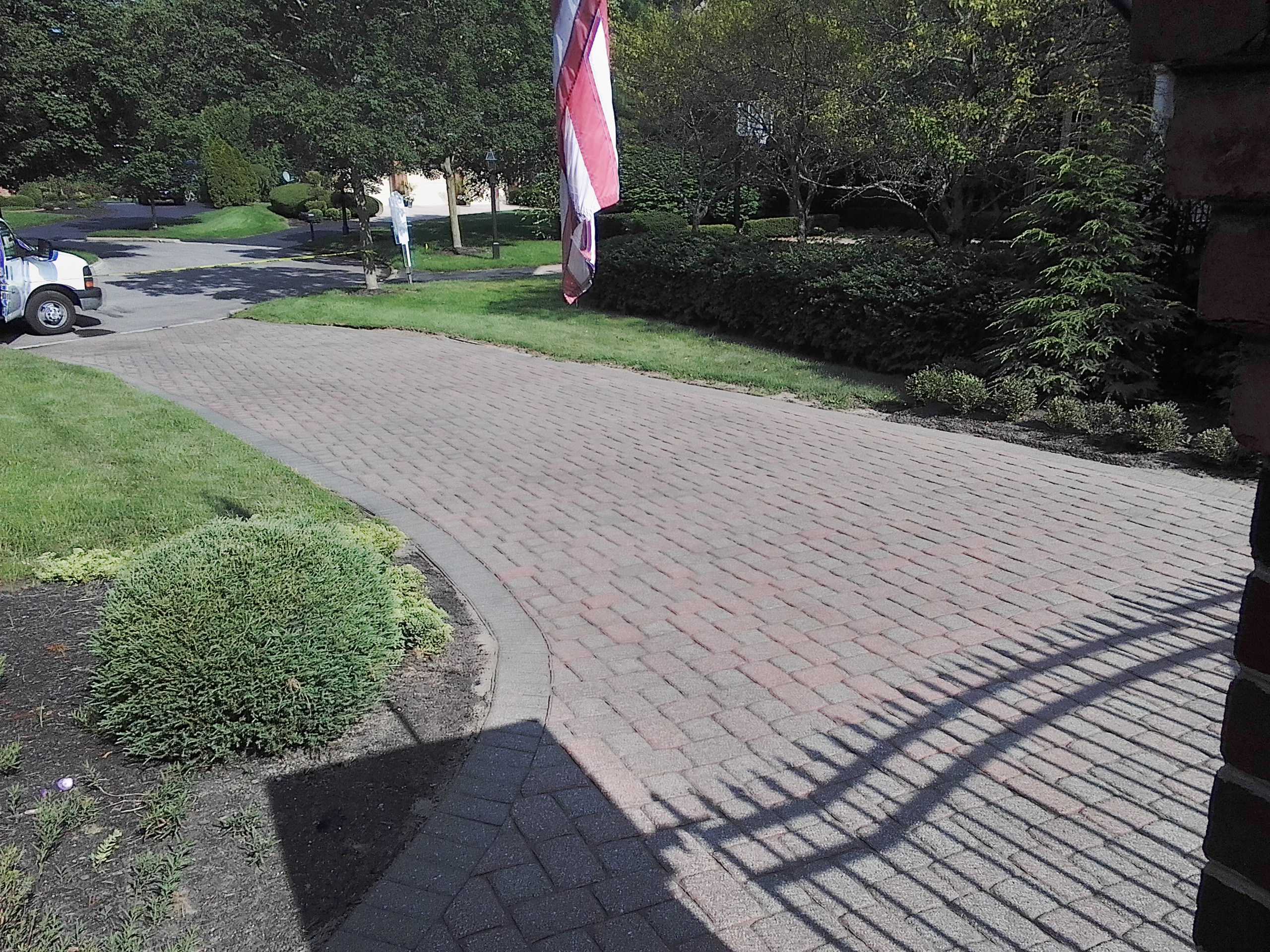 Paver Driveway Cleaning and Sealing New Albany Ohio