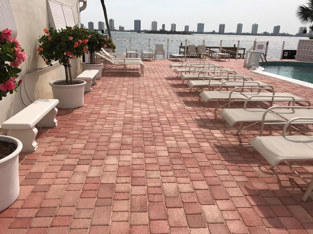 HOA Pool Deck Paver Sealing Sarasota, Venice and Bradenton, Florida