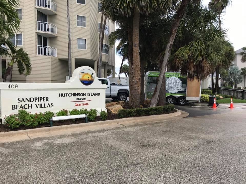 Hotel Paver Sealing in Florida