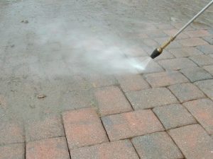 Pressure Wash Concrete Pavers, How To Clean Concrete Tiles