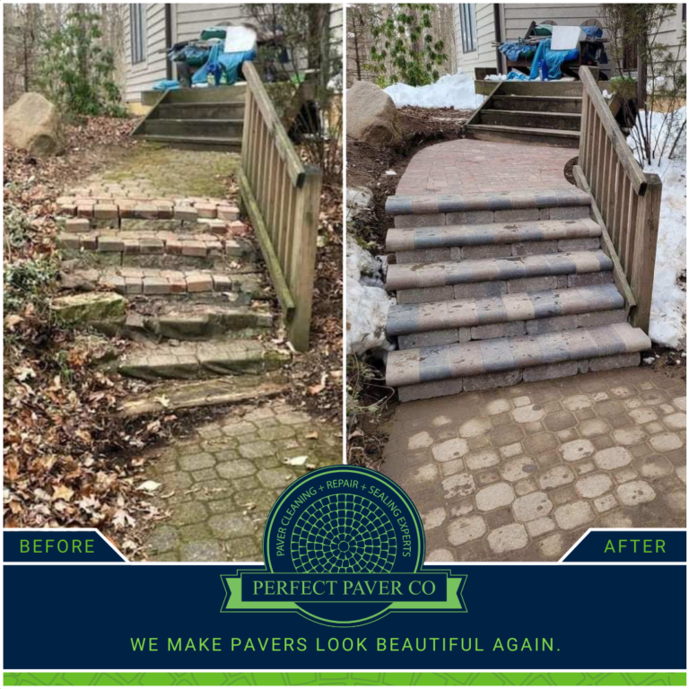 Paver Patio Repair Experts Perfect Paver Co Hardscape Restoration