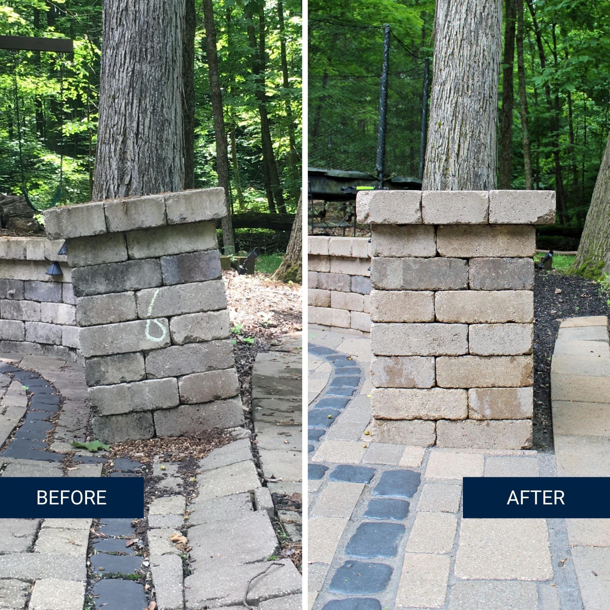 Paver Patio Repair Experts Perfect Paver Co Hardscape Restoration