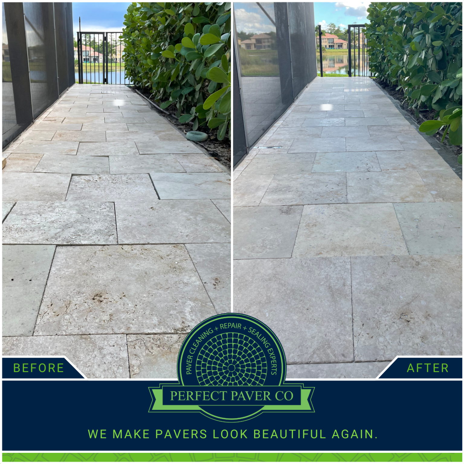 Travertine Paver Repair Atlanta, GA