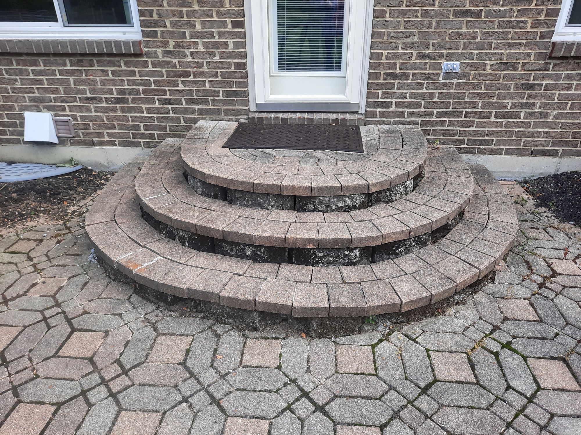 Paver step repair Cincinnati ohio