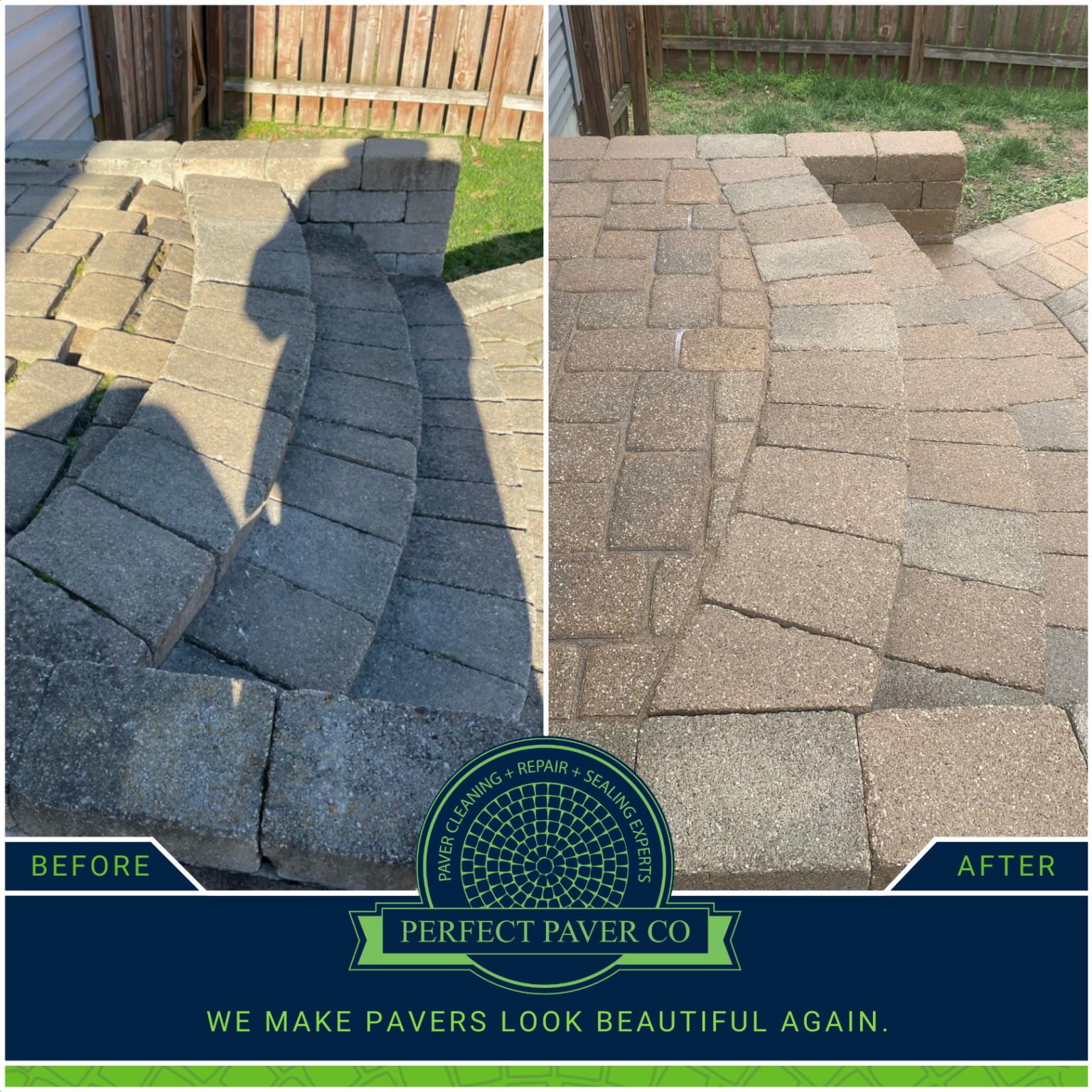 Paver Step Repair Dayton Cincinnati Columbus Ohio