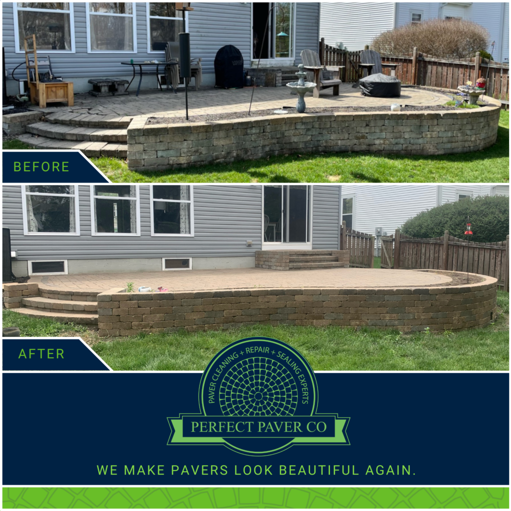 Paver Patio Repair in Columbus, Cincinnati and Dayton, OH Paver