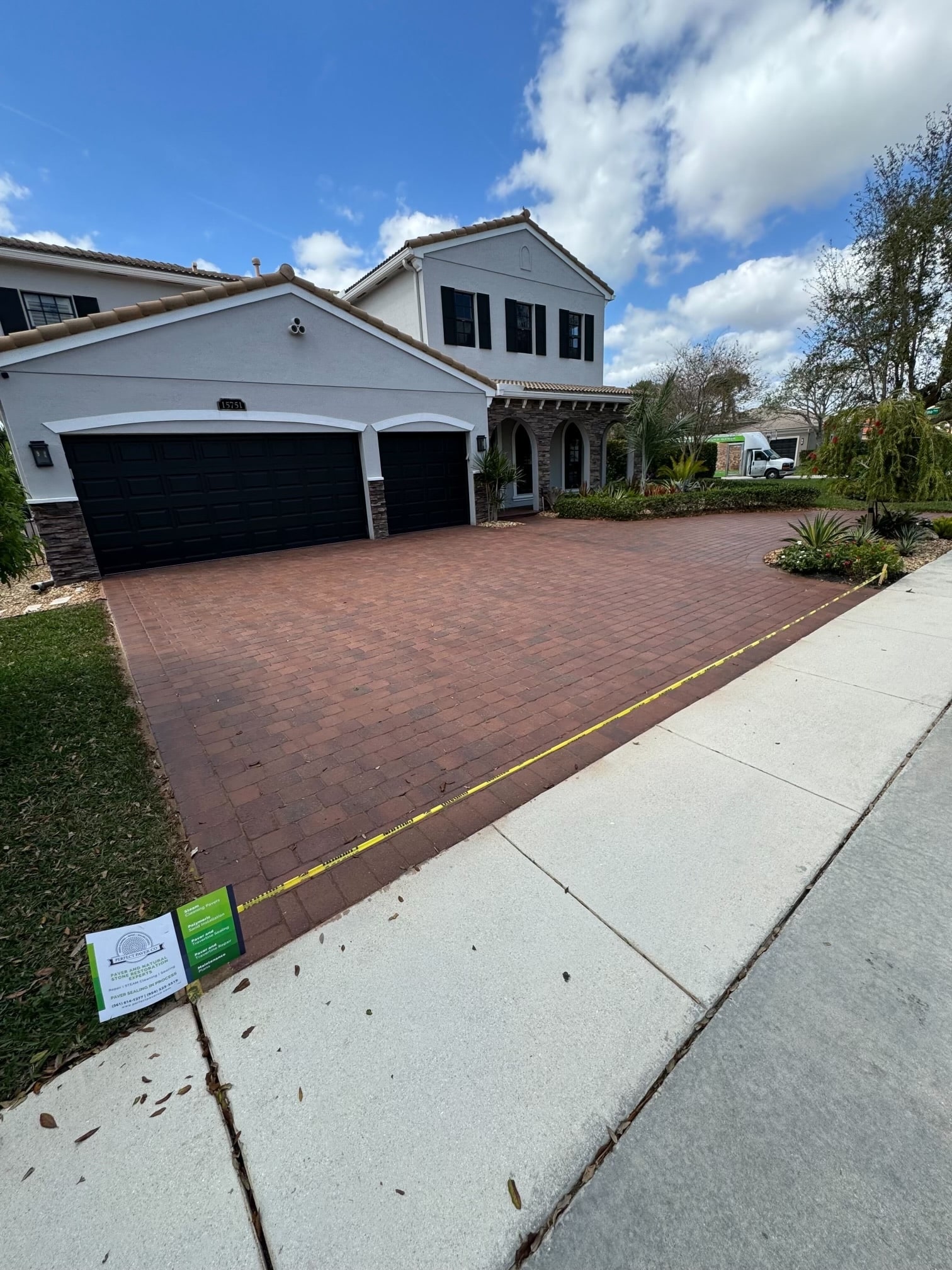 Paver sealing in Delray Beach fl