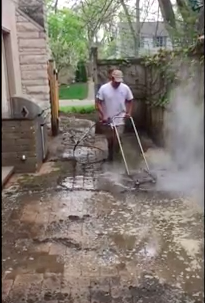 Paver Steam Cleaning