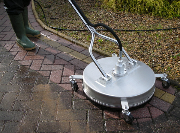 mechanical surface paver cleaner